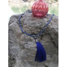 108 Beads Semiprecious Stone Mala,Mala with tassel, Natural Stone Mala